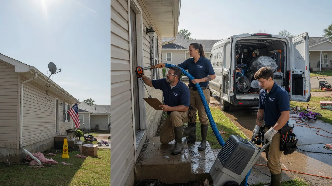 Ceiling Water Damage Restoration in Jackson, MI near me
